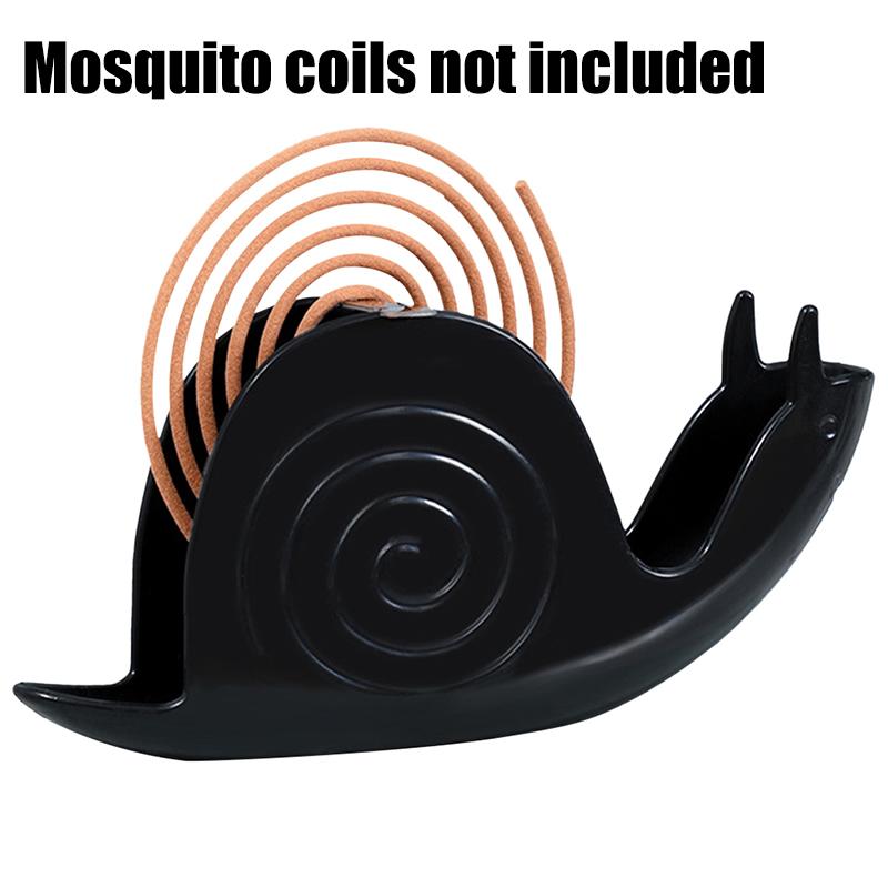1/2pc Snail Shape Mosquito Coil Rack Creative Incense Burner Holder  Fireproof Mosquito Coil Tray Home Bedroom Incense Holder
