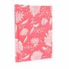 Cotton Notebook 20x15 cm 96 Pages Pink Floral