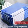 A4 Double Clip Document Folder - Thickened Archive, Office Supplies, Single & Double Strong Clips