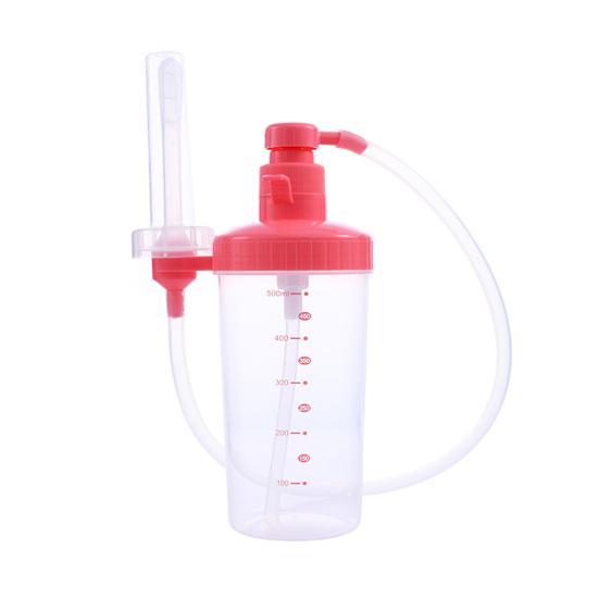 Yousheng 350ml/500ml Vaginal Clearner Graduated Pump Head Soft Nozzle Healthy Butt Vagina Cleaning Products Spray for Female