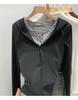 Korean Style Faux Two-Piece Hooded T-Shirt for Women, Slim-Fit & Flattering, Autumn/Winter 2026