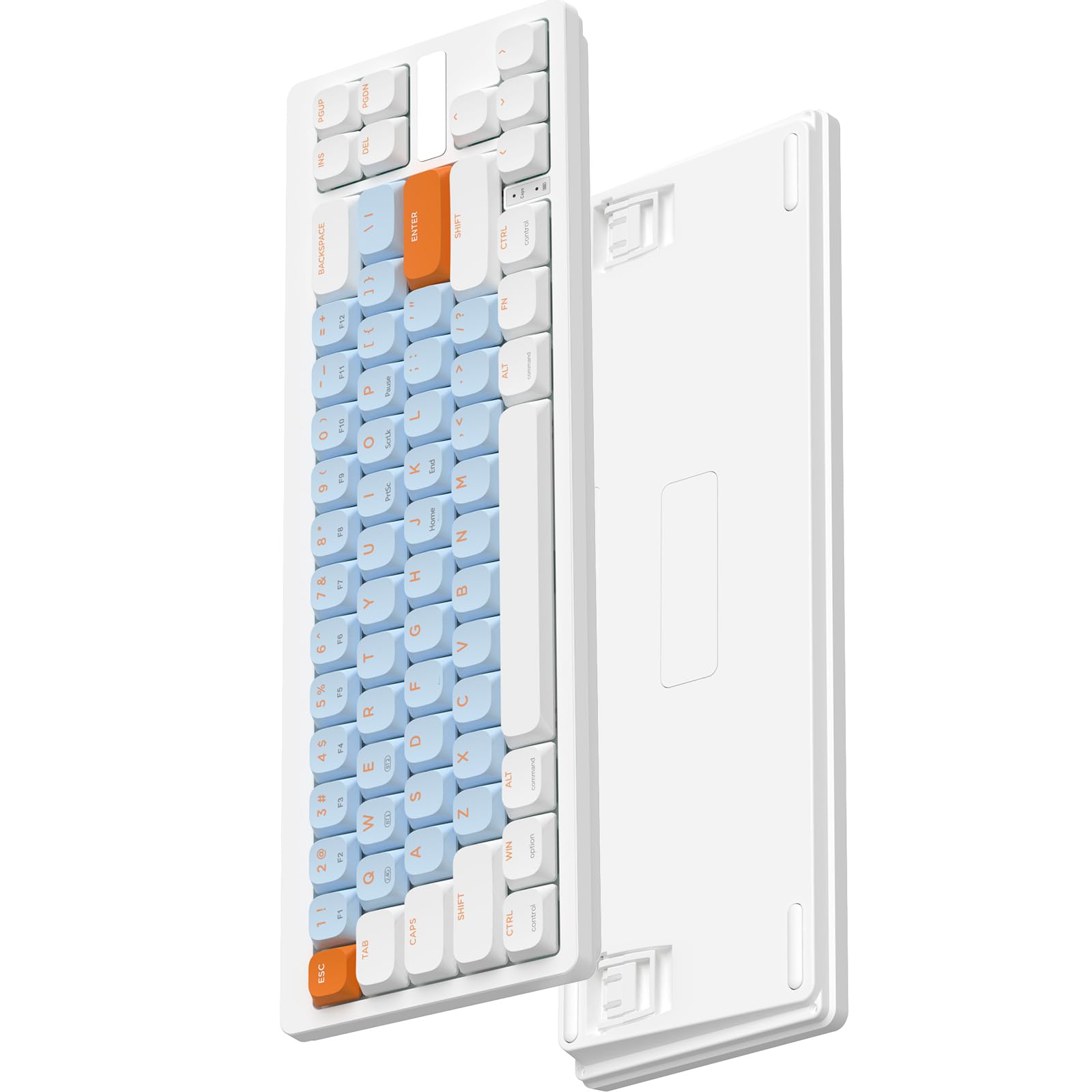 

MAMBASNAKE x AJAZZ AKL680 Wireless Mechanical Keyboard, Lightweight, Dual-Mode Bluetooth & 2.4G Wireless Connection, Fast Response, 68 Keys,