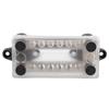 16 Way 100A Bus Bar 4 Studs Car Boat Marine Power Distribution Terminal Block with Cover