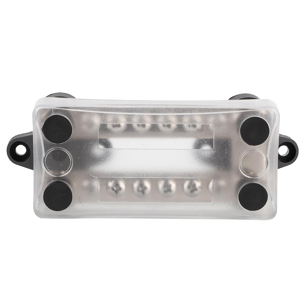16 Way 100A Bus Bar 4 Studs Car Boat Marine Power Distribution Terminal Block with Cover