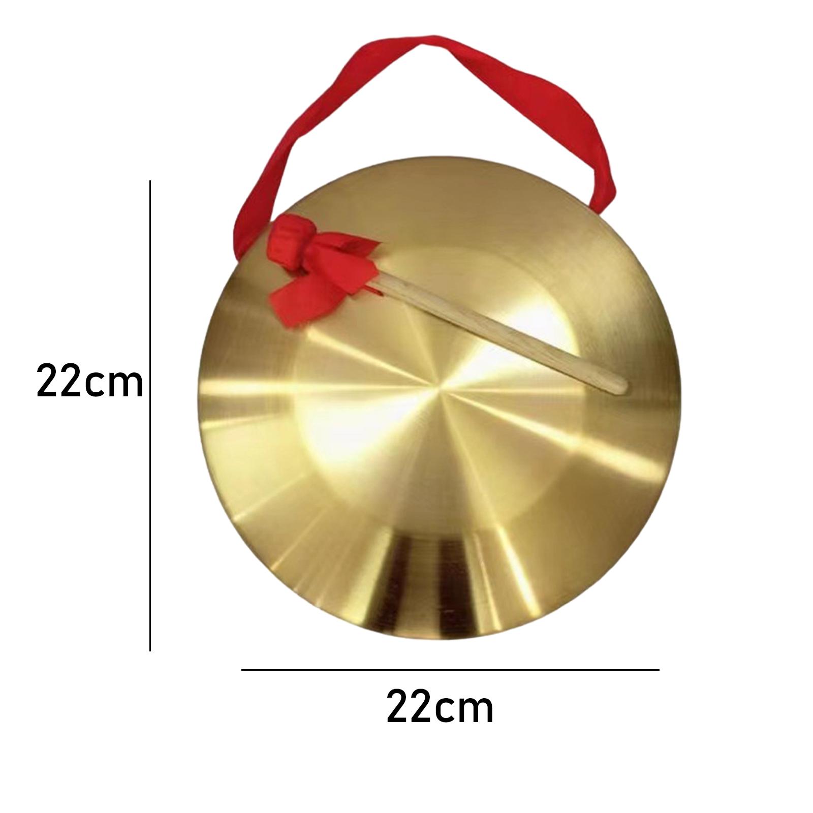 

Гонг Инструмент Металлический Ручной Гонг Образовательный Раннее Обучение Многоцелевой Китайский Традиционный Ударный Инструмент для Предупреждения