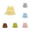 No Ip Small Pu Diamond Quilted Girls Crossbody Bag With Bow For Daily Use
