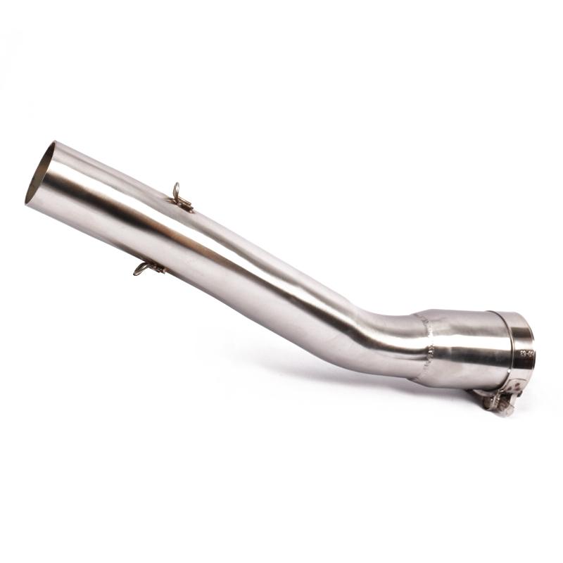 Slip On Motorcycle Modified Mid Link Pipe Exhaust System Escape Connect Tube For Yamaha YZF R1 1998 1999 2000 2001 2002 2003