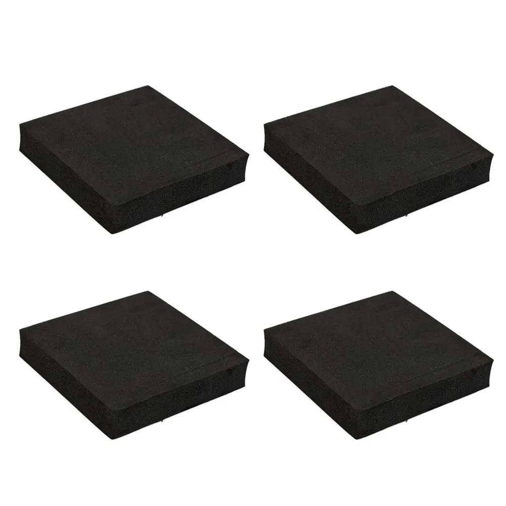 

4 шт. Антивибрационные прокладки Губка Качество Бесшумный Коврик Квадратный Универсальный Бесшумный Практичный Портативный Легкий Инструменты Для Кухни И Ванной Комнаты