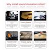 For New MG4 EV Urban 2026~2027 Car Hood Engine Linin Thermal Insulat Cotton Soundproof Mat Engine Heat Cover Accessories Heat Shields 2