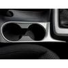 For Hyundai Elantra 17- Titanium Silver Middle Console Water Cup Frame Trim