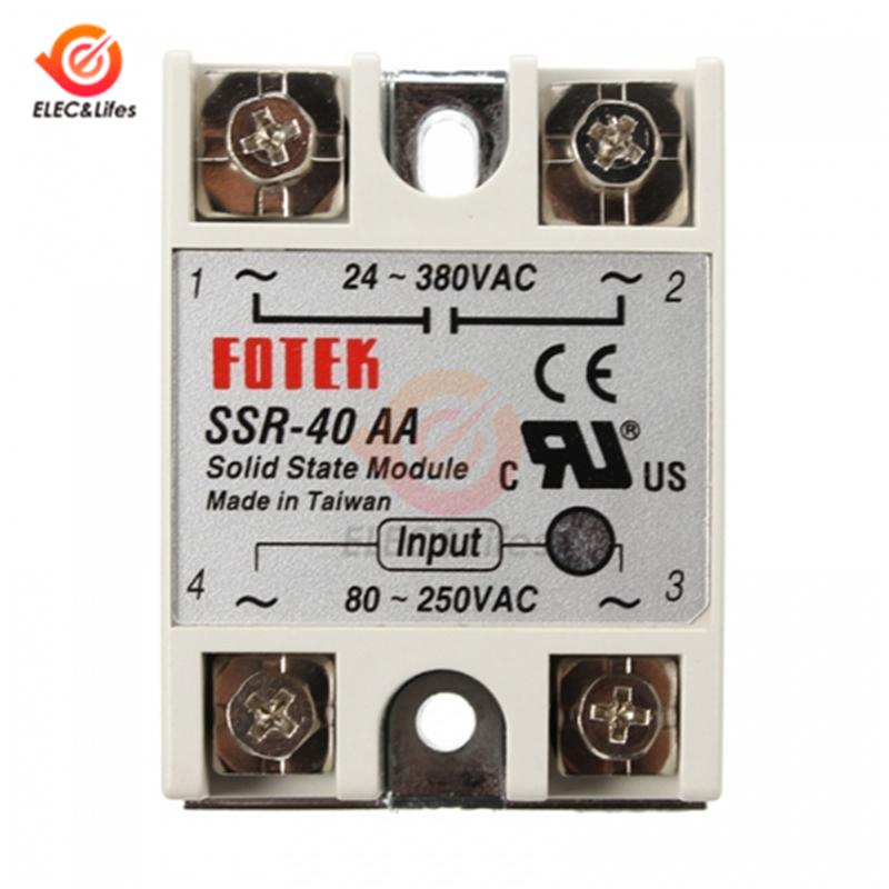 AC 111V Solid State Relay SSR-11AA SSR-11AA SSR-11AA SSR-61AA 11A 11A 11A 61A AC Control AC SSR Relay 81-111VAC TO 11-181VAC