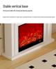 European-Style Customizable Decorative Fireplace Cabinet with Electronic Flame Insert