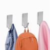 6Pcs Wall Hanging Hooks Stainless Steel Self Adhesive Hanger