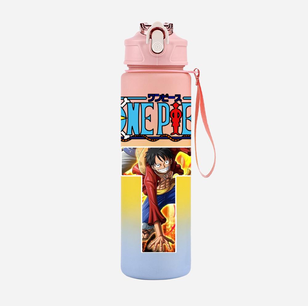 Anime A-Z English Letter Printed Character Colorful Water Cup Demon Hunters Large Capacity Outdoor Drinking Bottle Boy Girl Gift