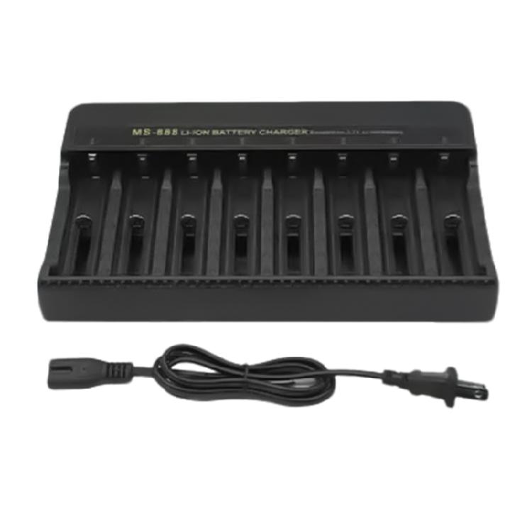 

Intelligent 8 Slot Battery Charger Charging Holder Stand for 18650/26650 with Shortcircuit Protections & Charging Light 1