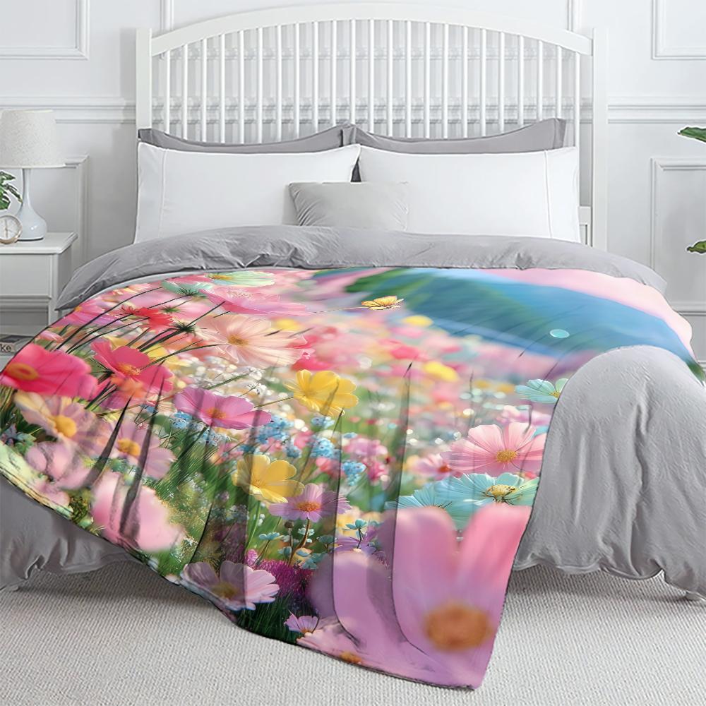 Dreamy Flannel Blanket Bedroom Blanket, Iving Room,sofa Blanket,student Nap,office Nap,camping Trip,children's Gift