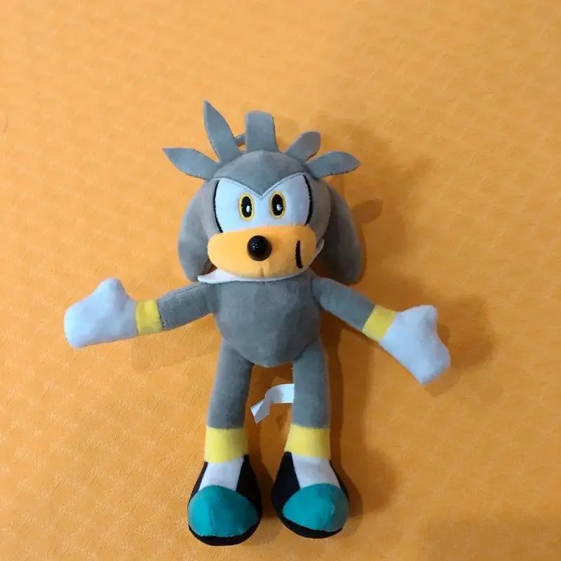 Hedgehog Movie Sonic Soft Plush Doll Party Theme Toy Anime Super Sonic Doll Shadow Tails Amy Doll Kids Fun Holiday Gift 2028Cm