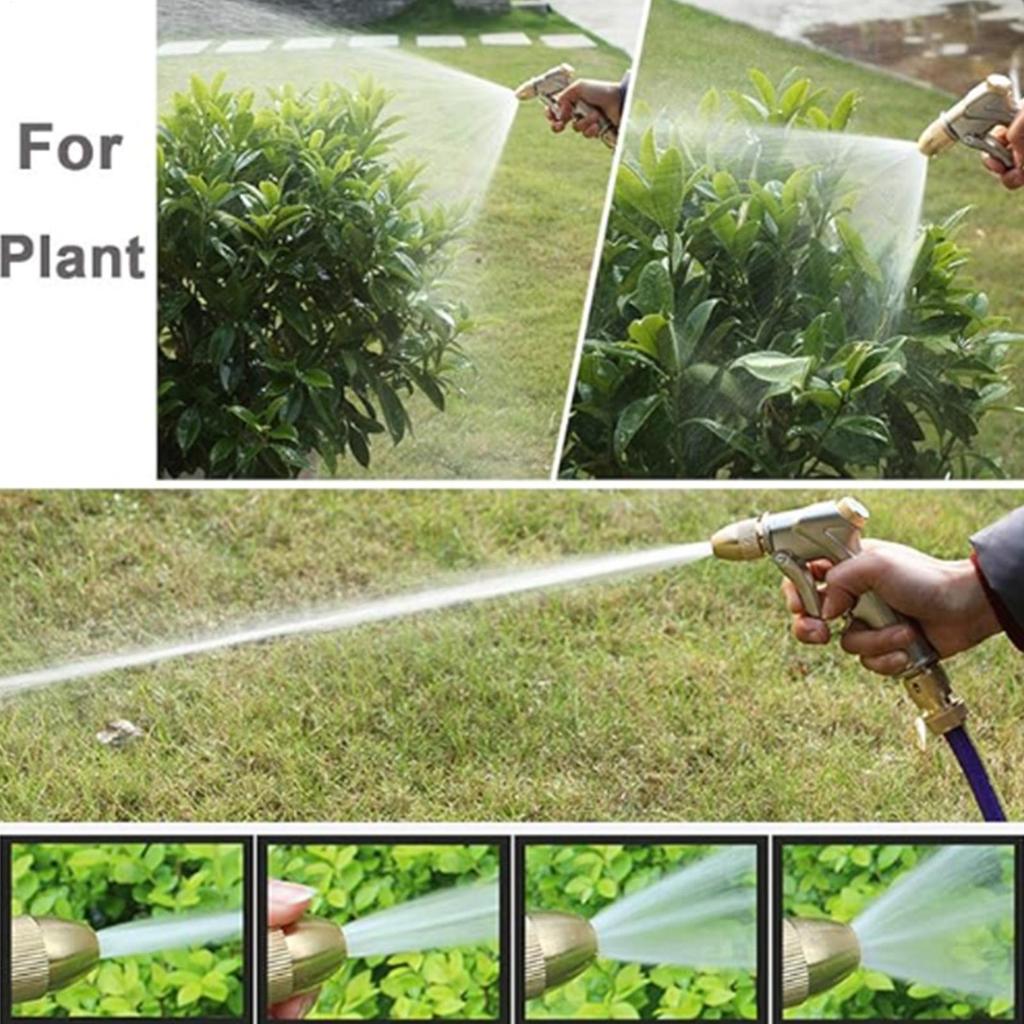Gartenschlauchdüse 4 Modi Handheld Power-Kopf Hochdruck Gartenschlauch Sprühdüse Für Autowäsche Außenhof Rasen Pflanze