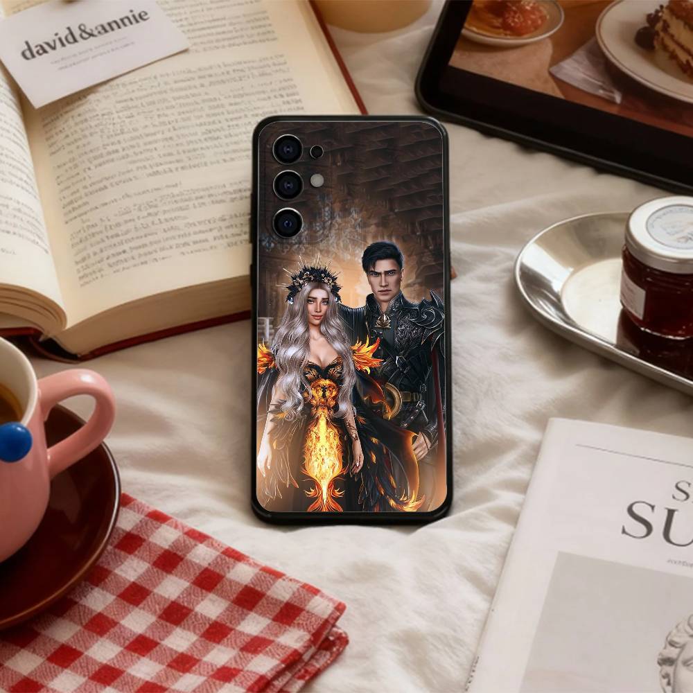 R-Romance C-Clubs Game Malbonte Vicky Phone Case For Samsung S 25,24,23,22,30,21,10,9,Ultra,Plus,Lite,FE,4,5 G Soft Black Case