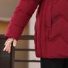 Übergröße 2XL-7XL Mittelalter Damen Wintermäntel Kapuzen Dick Warm Oberbekleidung Elegant Locker Parkas Damenjacken