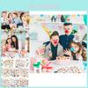 Cute Cartoon Themed Birthday Party Interactive Parent Child Puzzle Diy Stickers Pack