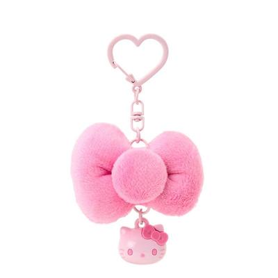 Sanrio Hello Kitty Ribbon Keychain Pink (I Love Hello Kitty ) Japan NEW