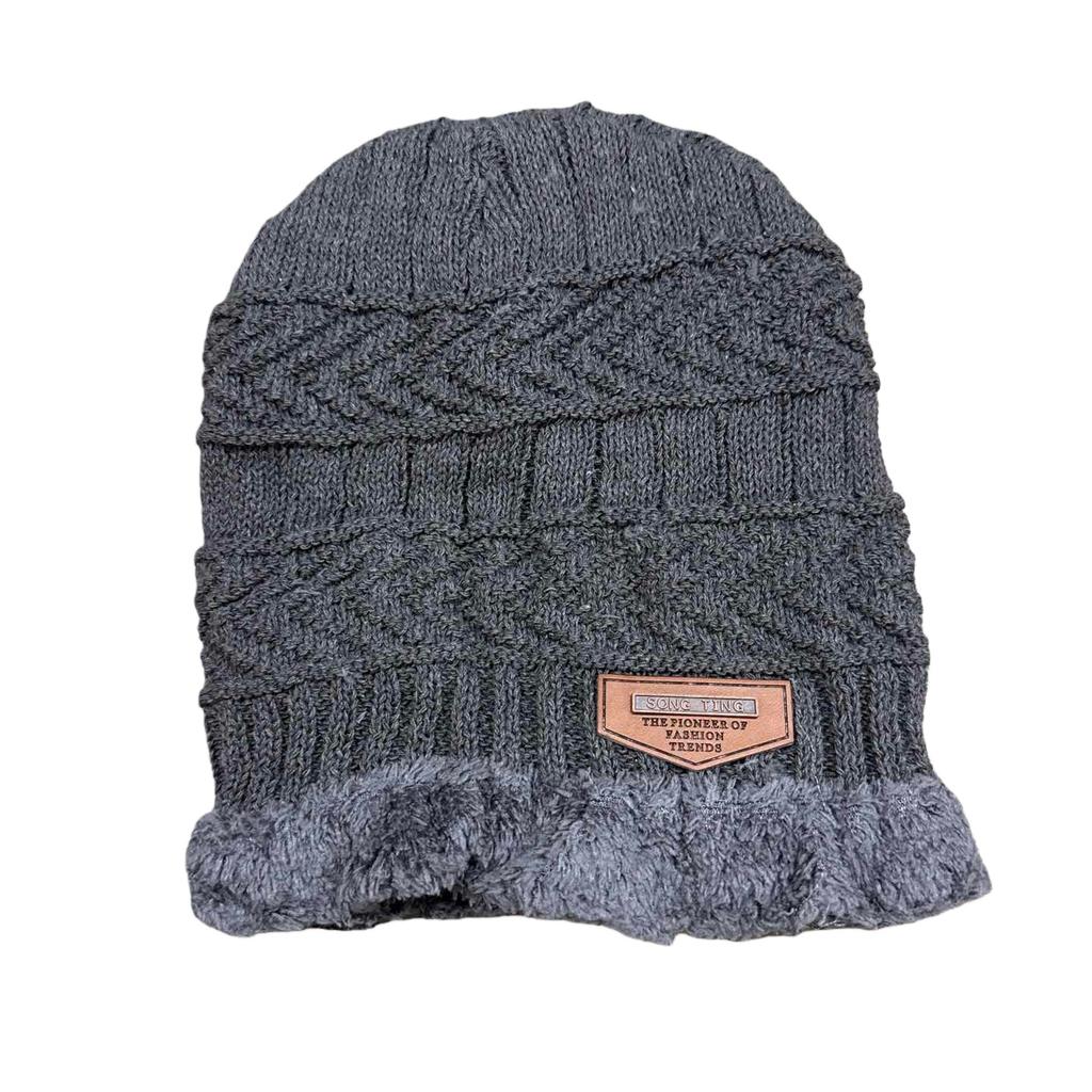 1Set Winter Warm Hat Scarf Set For Men Women Outdoor Thickened Cycling Hats Scarf Fashion Windproof Cold-proof Scarf Cap