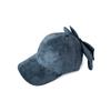 Early Autumn New Three-dimensional Bow Baseball Cap Female Sweet and Cute Fashion Hard Top Casual High-quality Cap Male