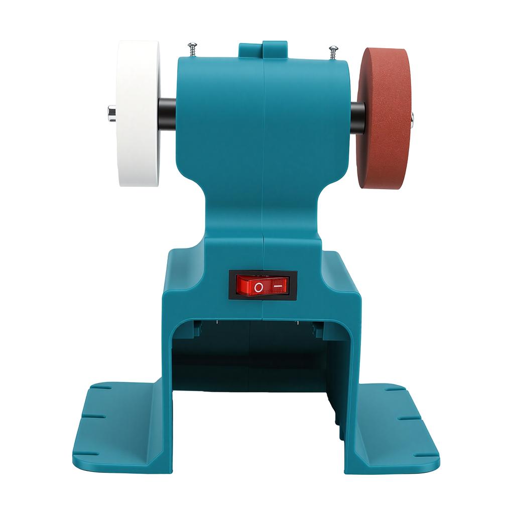 Mini Bench Grinder Fit for BL1830B BL1840B Battery Cordless Electric Sander Machine for Waxing Grinding Polishing
