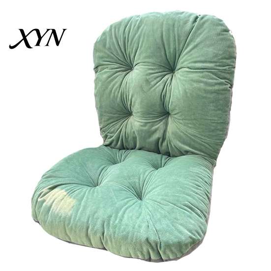 Plush Seat Cushion for Long Sitting Chair with Back Support, Desk Dorm Room Pad Ties, Non-slip Office Dining And Gaming Chairs Comfortable Study