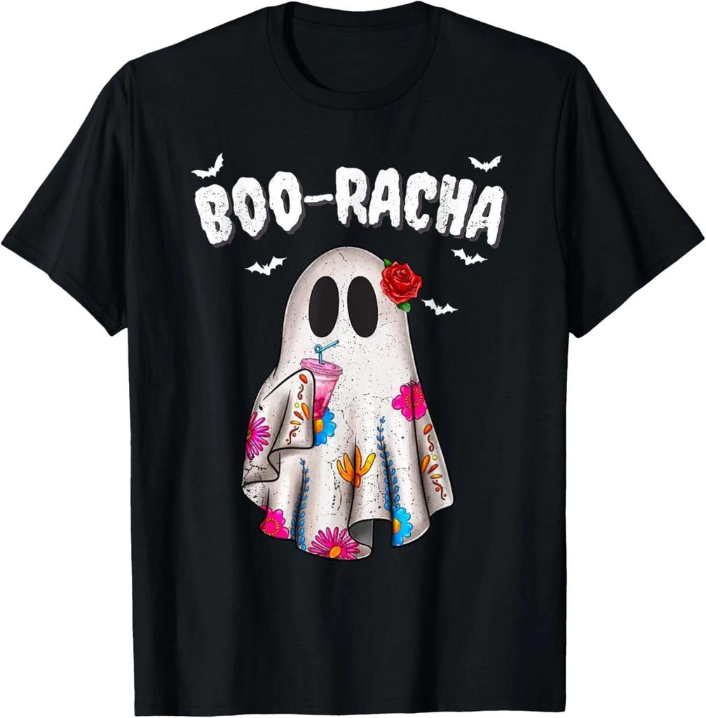 Boo-racha Funny Halloween Ghost Boo Jee ghost for Halloween Gift Unisex T-Shirt