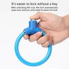 Rings Shape Bicycles Antitheft Lock High Security Mountain Bicycles Lock