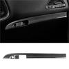 3Pcs Carbon Fiber Passenger Dashboard Cover Trim For Dodge Challenger 2015-Up