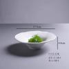 Ceramic Deep Bowl Dining Plate Noodle Bowls Pasta Dish Dessert Bowls Fruit Plates Salad Bowl Soup Plate Snack Plates Sting Disc