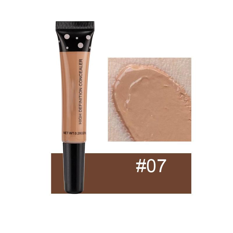 Full Cover Liquid Concealer 8 Color BB Cream Foundation Air-permeable Natural Brightening Makeup Eye Dark Circles Cream Cosmetic