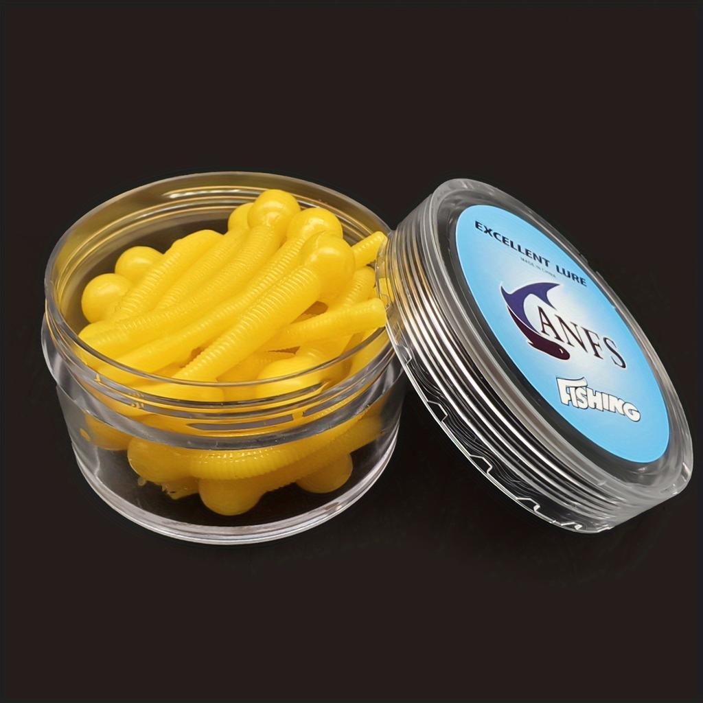 30pcs Soft Fishing Lure Floating Water Artificial Baits For Freshwater and Saltwater