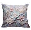 New Retro Imitation Three-dimensional Flower and Bird Pillowcase Home Living Room Sofa Cushion Pillowcase Decoration
