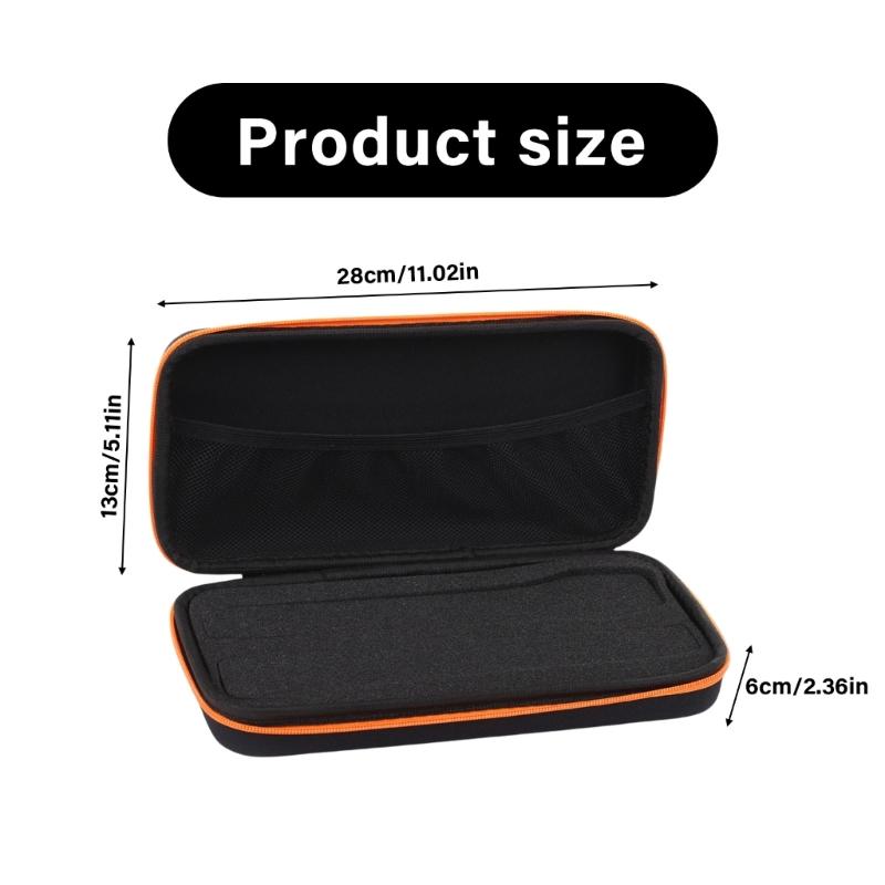 Durability EVA Hard Shell Case For 2Microphones Holder Sleeve With Foam Padding Travel Storage Pouch For Wireless Mics