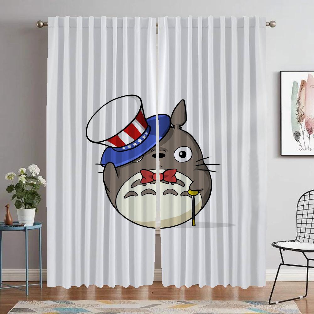 

Текстиль для дома Шторы для гостиной Разделительная штора Затемняющая штора Кухонные шторы 2 штуки Хэллоуин Декоративные шторы W50xH70cmx2pcs-CL