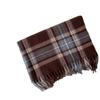 Plaid Scarf Christmas Sweet 2025 Winter Imitation Cashmere Scarf Warm Double-sided Printed Shawl Scarf