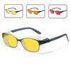 New Fashion Night Vision Edge Protection Women's Sunglasses Outdoor Neutral Night Driving UV400 Anti Blue Light Glasses