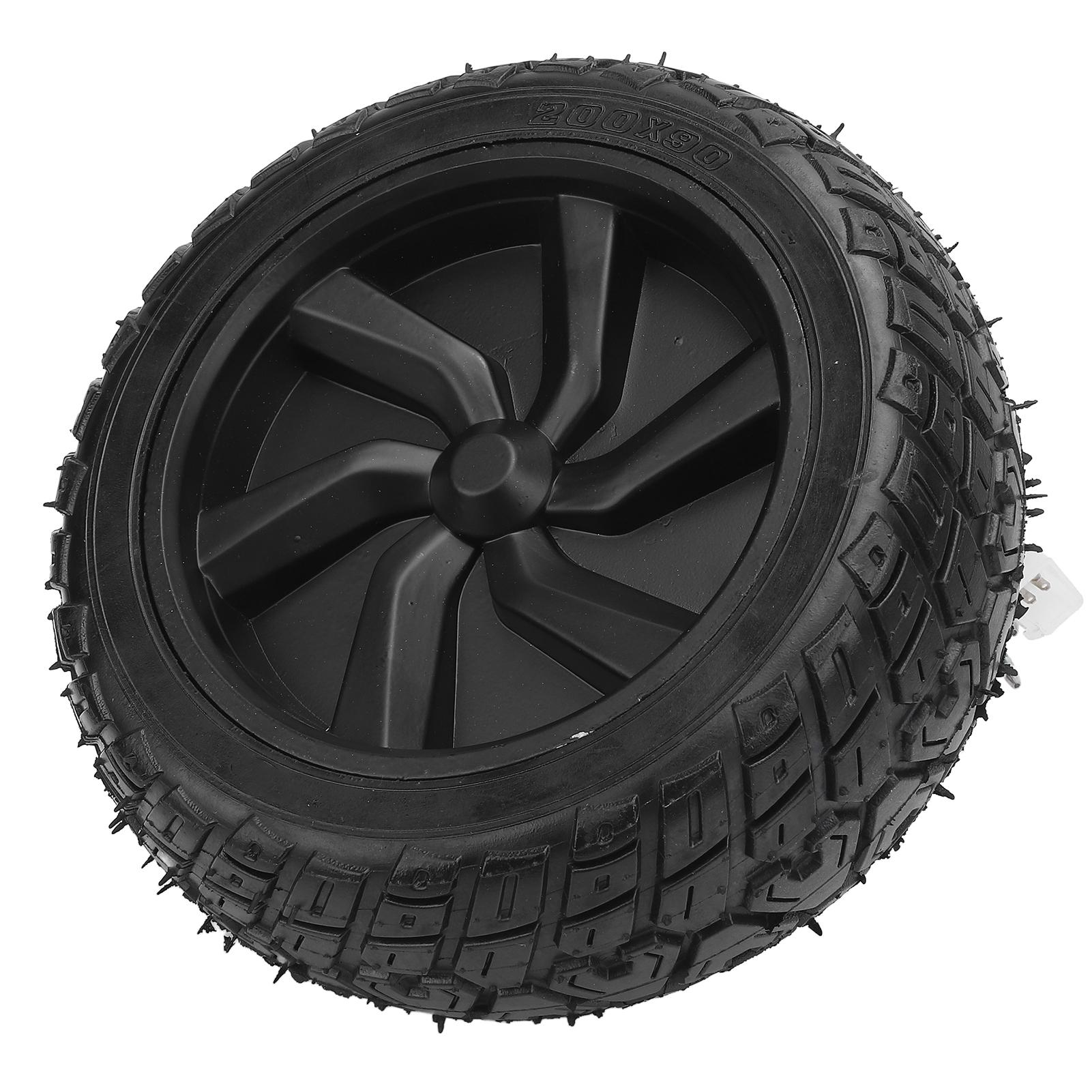 

8.5 Inch DC Brushless Wheel Hub Motor Rubber Aluminum IP55 Water Resistant Hub Motor Replacement for Electric Scooter