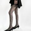 Women's Vintage Lace Jacquard Fishnet Tights with Irregular Floral Pattern Pantyhose for Party Nightclub or Date Outfits