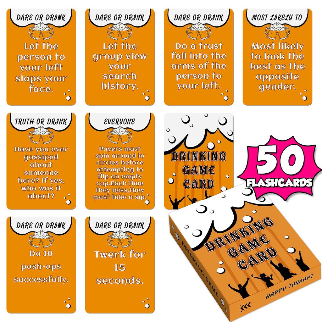 50 Creative And Interesting Warm Up Game Cards For Adults Game Card Adult Table Game Card