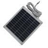 5W 12V Solar Panel Charger with Type-C Output for Security Camera/CCTV Monitor Outdoor Power Supply