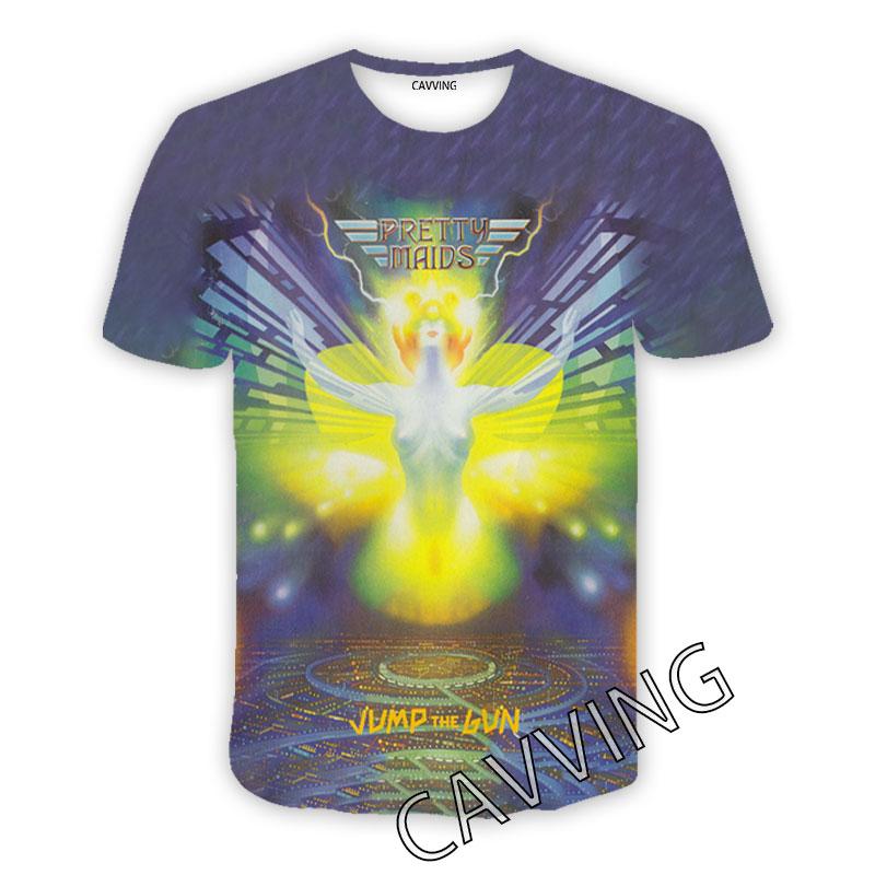 New Fashion Women/Men's 3D Print  PRETTY MAIDS  Rock  Casual T-shirts  Hip Hop Tshirts Harajuku Styles Tops Clothing
