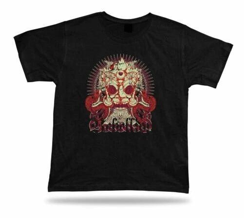 Birthday T-Shirt Gift Idea Rebellion Demon Mask Oni Weird Emblem Scary