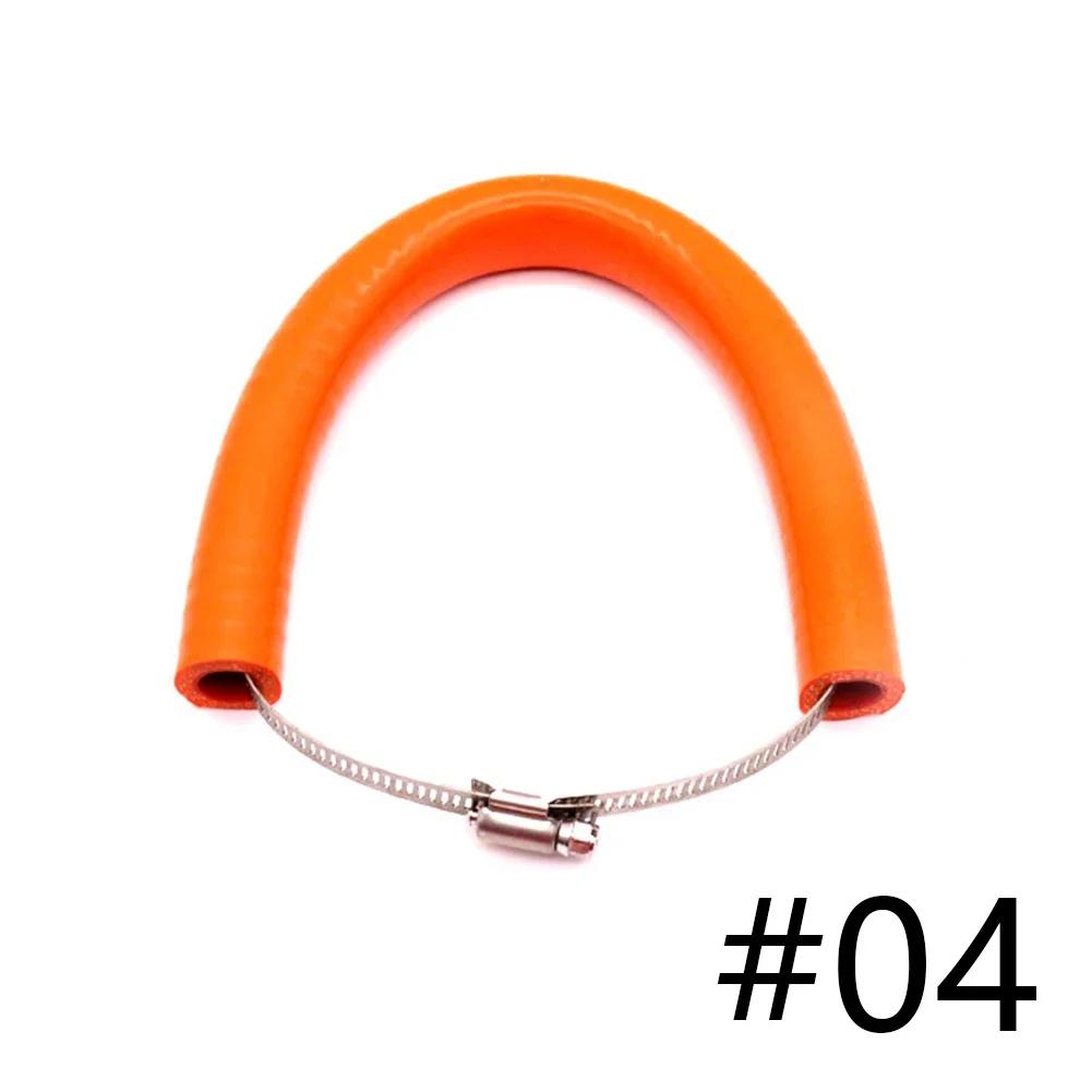 

For Honda CR CRF 250 Dirt Bike More than 250cc Motocross Universal Parts Motorcycle Exhaust Protector Cover Guard Heat Shield Muffler оранжевый