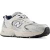 New Balance NB 530 Comfortable Low top Kids' Running Shoes White Blue Silver Unisex GR530KA