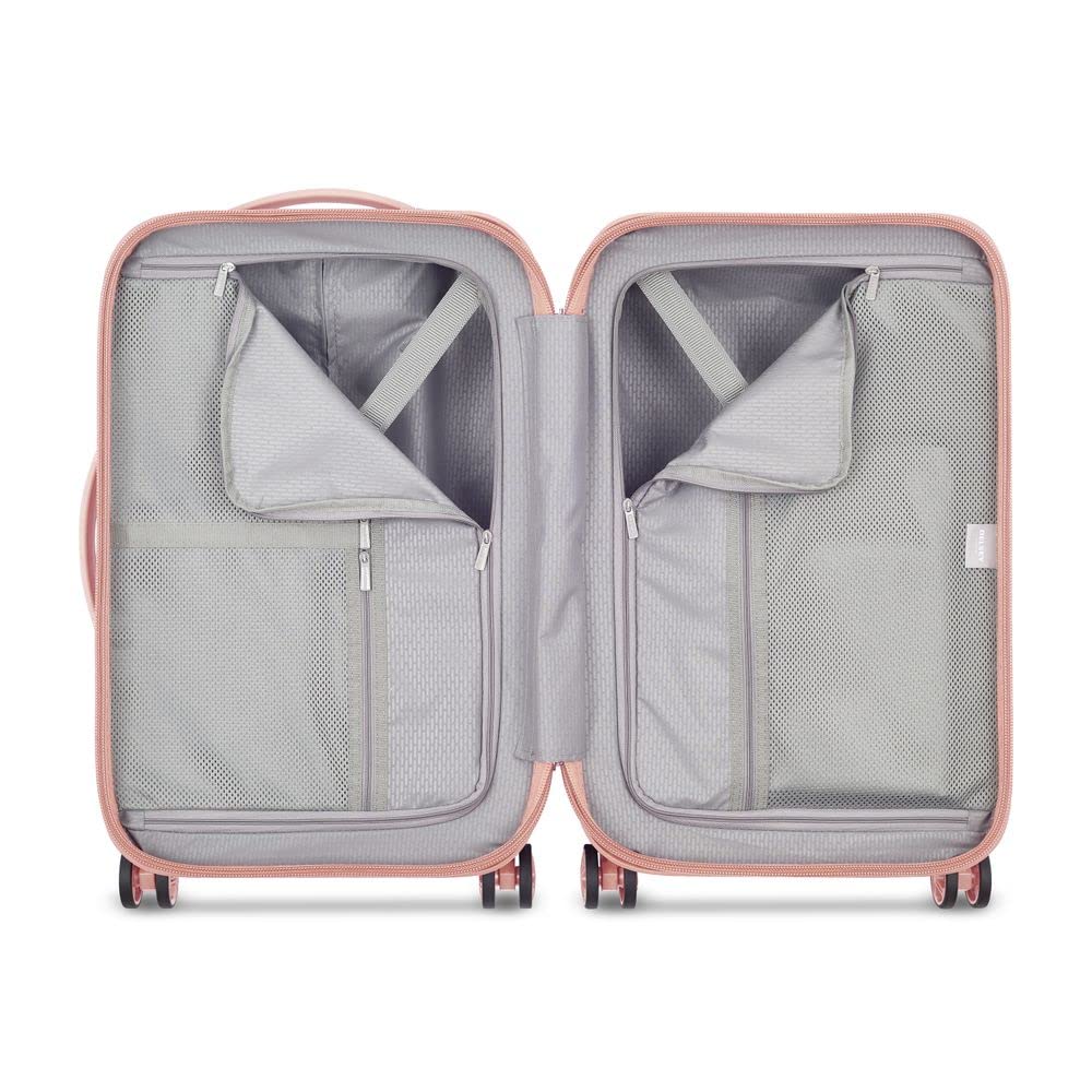 Suitcase TURENNE 38L 55cm 10 year warranty TSA lock carry case DELSEY PARIS Official Regular Import d00162180109 Pink [Delsey] 2.3kg Carry-on